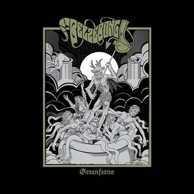 Belzebong - Greenferno - Import Green & Red & Splatter In Black Vinyl LP Record Limited Edition