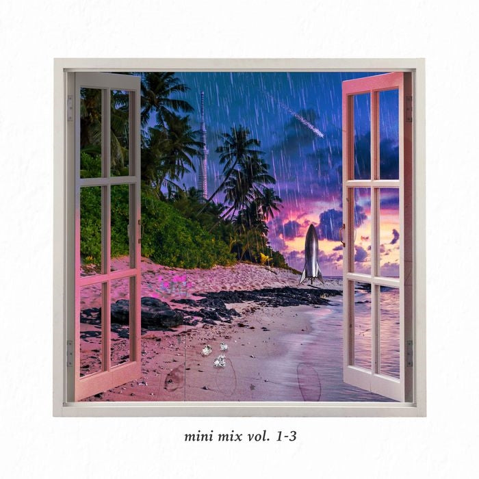 Magdalena Bay - Mini Mix Vol. 1-3 - Import Iridescent Blue Vinyl 2 LP Record Limited Edition