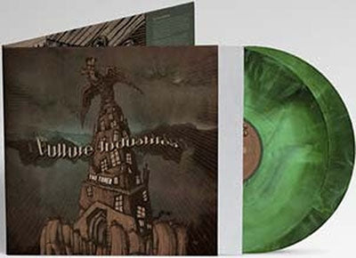 Vulture Industries - The Tower - Import Green Black Galaxy Swirl Vinyl 2 LP Record Limited Edition
