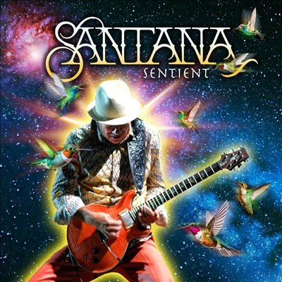 Santana - Sentient (Indie Exclusive) - Import Clear With Orange And Purple Splatter Vinyl LP Record Limited Edition
