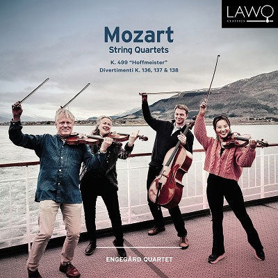 Engegard Quartet - Mozart:String Quartet No.20 / Divertimento - Import CD