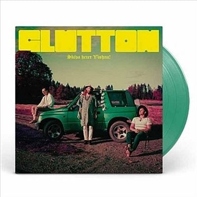 Glutton - Skiva Heter Vishnu! - Import Transparent Green Vinyl LP Record Limited Edition