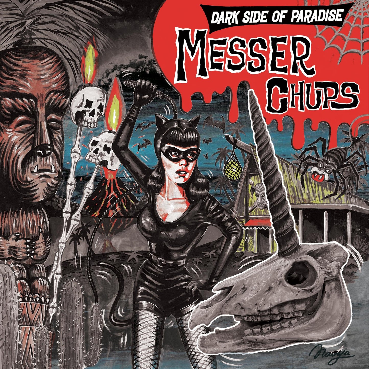 Messer Chups - Dark Side of Paradise - Import Colored Vinyl LP Record Limited Edition