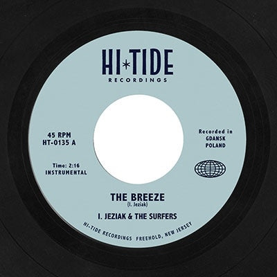 I. Jeziak and The Surfers - The Breeze / Free As the Ocean - Import Vinyl 7 inch Single Record
