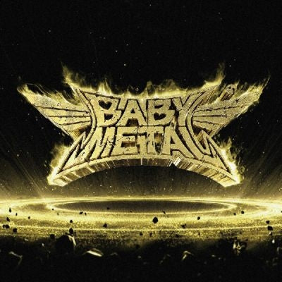 Babymetal - Metal Resistance - Import Gold/Black Splatter Vinyl 2 LP Record