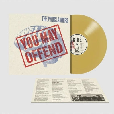Proclaimers - You May Offend - Import Pure Gold Color Vinyl LP Record