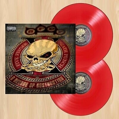 Five Finger Death Punch - A Decade Of Destruction - Import Crimson Red Vinyl 2 LP Record