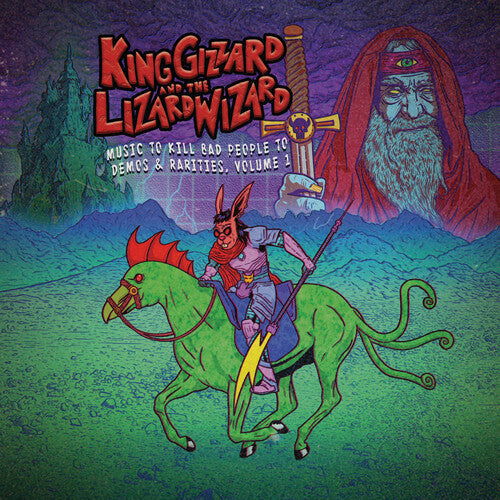 King Gizzard & The Lizard Wizard - Music To Kill Bad People To: Demos And Rarities Vol. 1 - Import Recycled Emerald Vinyl LP Record Limited Edition