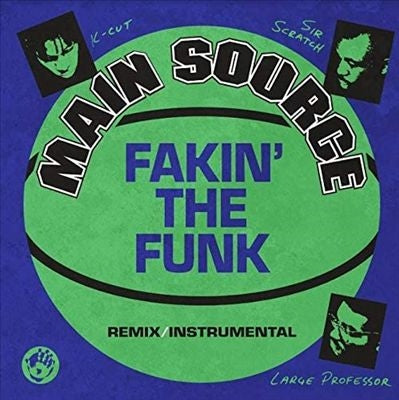 Main Source - Fakin' The Funk - Import Vinyl 7inch Single Record