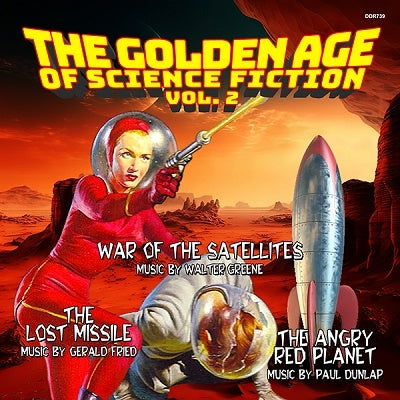 Gerald Fried 、 Walter Greene 、 Paul Dunlap - The Golden Age of Science Fiction Vol. 2 - Import CD Limited Edition