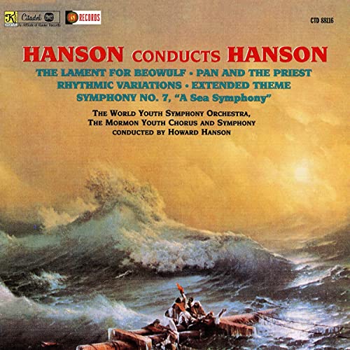 World Youth Symphony Orchestra - Hanson Conducts Hanson - Import CD