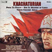 Aram Khachaturian - Poem To Stalin, Ode In Memory Of Lenin: Mnatsakanov / Cinematographic So - Import CD