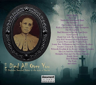 Various Artists - I Died All Over You: Distintive Demoded Ditties On The Topic Of Demise - Import 2 CD