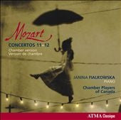 Janina Fialkowska - Mozart: Piano Concertos No.11, No.12, String Quartet No.4 - Import CD