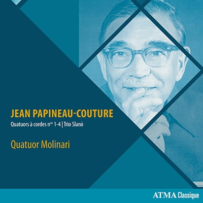 Molinari Quartet - Papineau-Couture, Jean (1916-2000) String Quartets Nos.1, 2, 3, 4, String Trio : Quatuor Molinari - Import CD