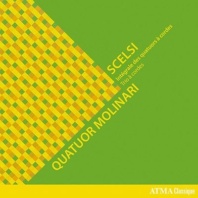 Quatuor Molinari - Scelsi:String Quartet / String Trio - Import 2 CD
