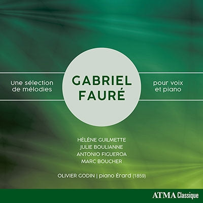 GUILMETTE,HELENE ; JULIE BOULIANNE, ANTONIO FIGUEROA & MARC BOUCHER - Une Selection De Melodies Pour Voix Et Piano - Import CD