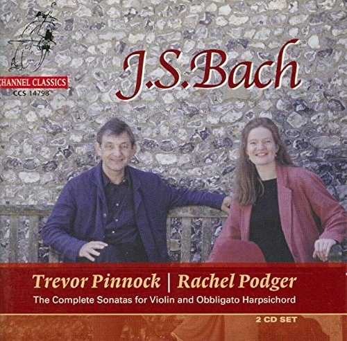 Bach (1685-1750) - Violin Sonatas.1-6: Podger(Vn)pinnock(Cemb)manson(Gamba) - Import 2 CD