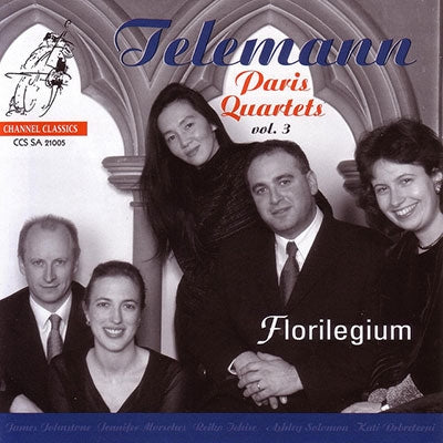 Florilegium (Period Ensemble) - Telemann: Paris Quartets Vol.3 - Import SACD Hybrid