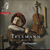 Florilegium - Telemann: Concertos & Cantata Ihr Volker Hort - Import CD