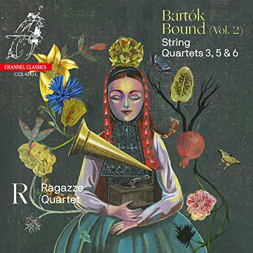 Bartok (1881-1945) - String Quartets Nos.3, 5, 6 : Ragazze Quartet - Import CD