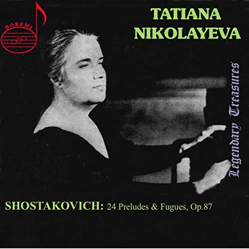 Shostakovich, Dmitri (1906-1975) - 24 Preludes & Fugues : Nikolayeva (1962)(Tchaikovsky Piano Concerto No.1 : Masur / LGO) - Import 2 CD + DVD
