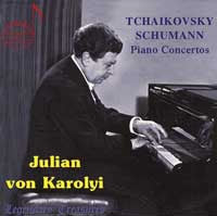 Julian von Karolyi - Tchaikovsky & Schumann: Piano Concertos - Import CD