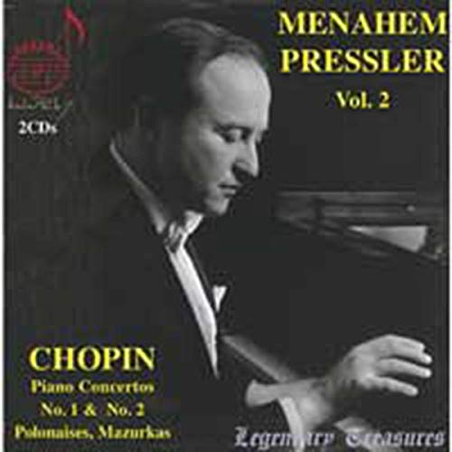 Chopin (1810-1849) - Piano Concertos Nos.1, 2, Piano Works : Pressler(P)D.Josefowitz / Swarowsky / Vienna State Opera Orchestra (2CD) - Import 2 CD