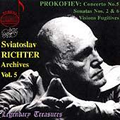 Sviatoslav Richter - Richter Archives, Vol. 5: Prokofiev Cto.5, Sonatas 2,6 (Live, '62-65) - Import CD