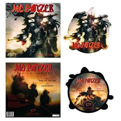 Jag Panzer - Take to the sky - Import Picture Vinyl LP Record