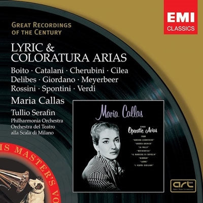 Maria Callas - Lyric & Coloratura Arias - Import CD