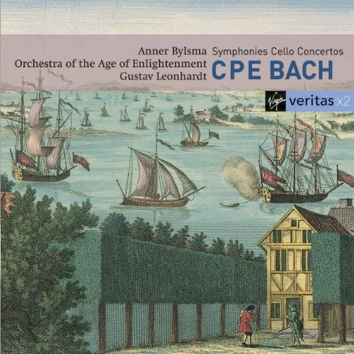 Bach, Carl Philipp Emanuel (1714-1788) - Cello Concertos, Symphonies: Bylsma, Leonhardt - Import 2 CD