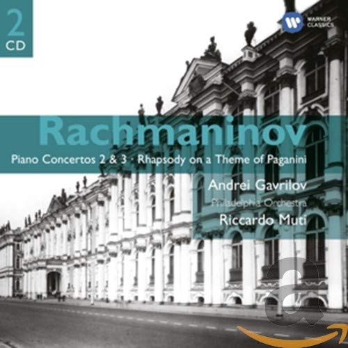 Rachmaninoff - Rachmaninoff Piano Concertos Nos. 2 & 3 / Rhapsody on a Theme of Paganini / Muti, Gavrilov - Import 2 CD