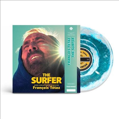 Francois Tetaz - The Surfer - Import Blue Swirl Vinyl LP Record