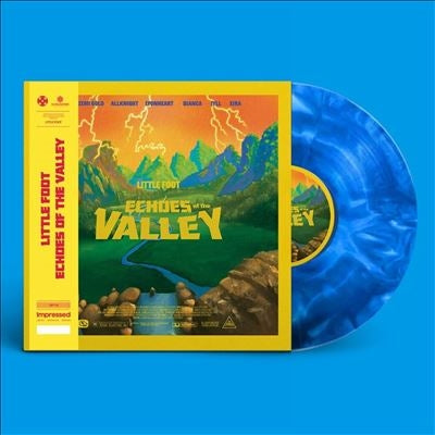 Littlefoot - Echoes Of The Valley - Import Blue Marble Colored Vinyl LP Record