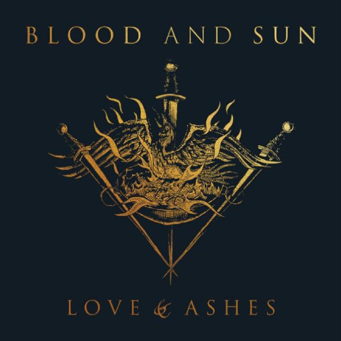 Blood And Sun  -  Love & Ashes  -  Import CD Digipak