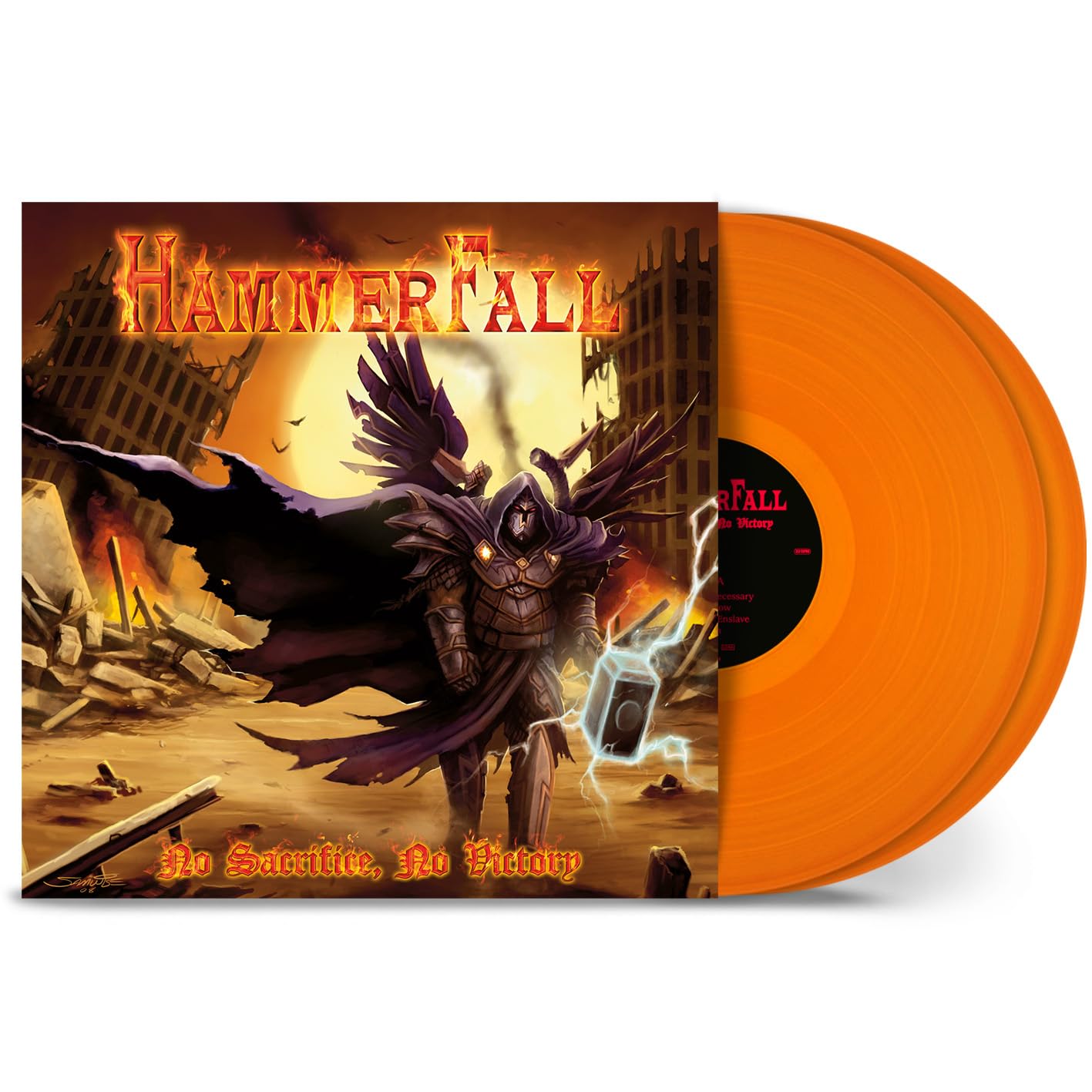 HammerFall - No Sacrifice, No Victory - Import Colored Vinyl 2 LP Record
