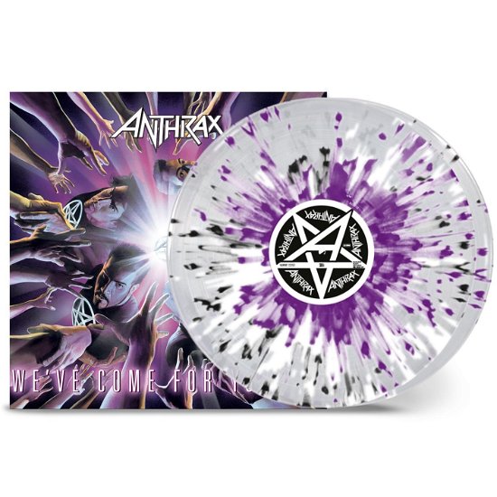Anthrax - We'Ve Come For You All (20Th Anniversary Edition) - Import Clear White Purple Black Splatter Vinyl 2 LP Record Limited Edition