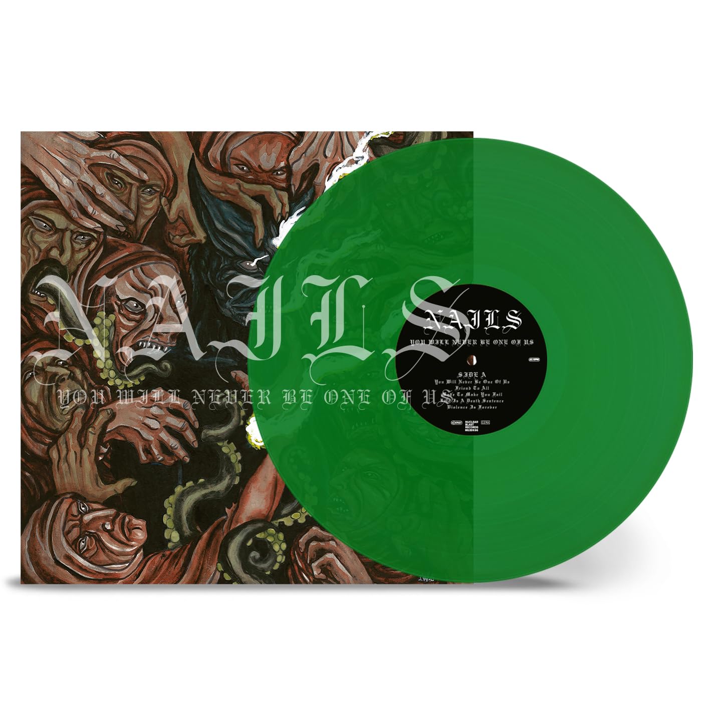 Nails - You Will Never Be One Of Us - Import Colored Vinyl LP Record
