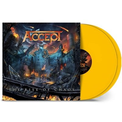 Accept - The Rise of Chaos - Import Colored Vinyl 2 LP Record
