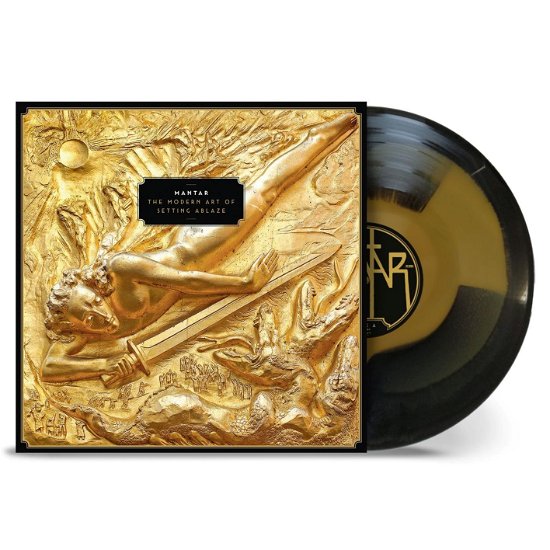Mantar - The Modern Art Of Setting Ablaze - Import Black Gold Sunburst Vinyl LP Record