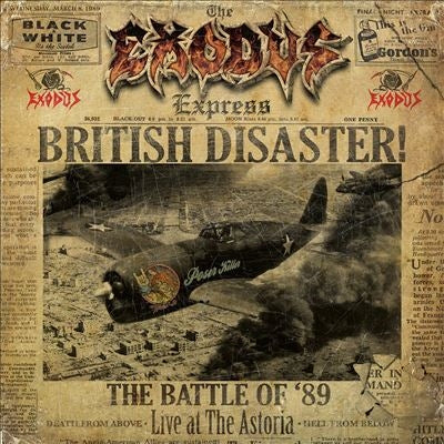 Exodus - British Disaster: The Battle of '89 - Import Colored Vinyl 2 LP Record Limited Edition