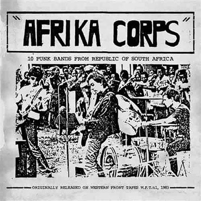Various Artists - Afrika Corps - 10 Punk Bands From Republic Of South Africa - Import LP Record