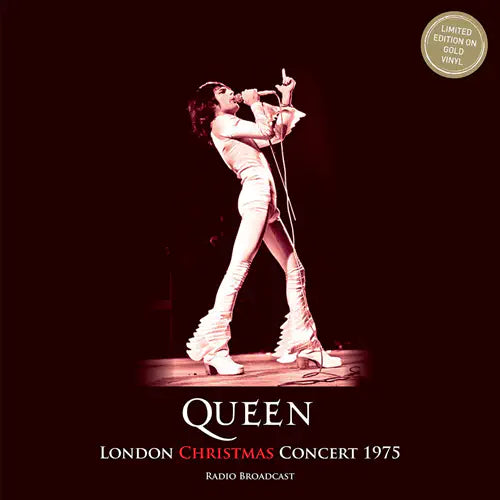 Queen  - London Christmas Concert 1975  - Import Gold Vinyl LP Record