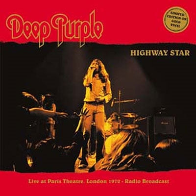 Deep Purple - Highway Star - Import Gold Vinyl LP Record Limited Edition