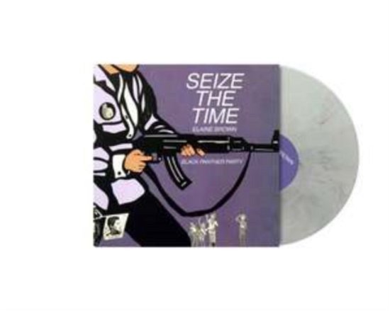 Elaine Brown - Seize The Time - Black Panther Party - Import White Marble Vinyl LP Record