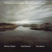 Marilyn Crispell - Nothing Ever Was, Anyway: The Music of Annette Peacock - Import 2 CD