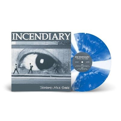 Incendiary - Thousand Mile Stare - Import Sky Blue & White Spinner Vinyl LP Recurd Limited Edition