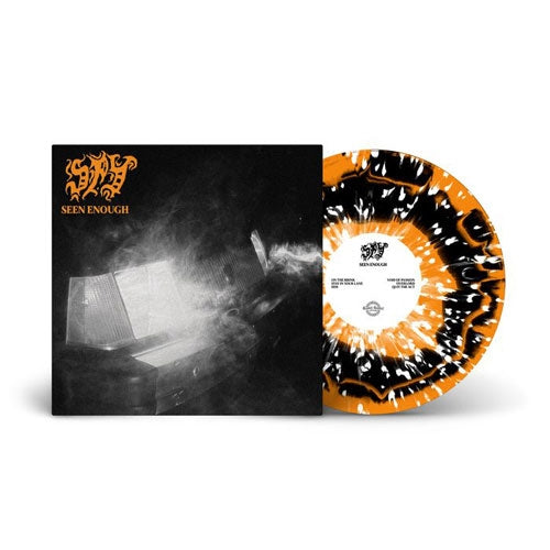 Spy - Seen Enough - Import Orange & Black Mix with White Splatter Vinyl LP Recurd Limited Edition
