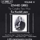 Eva Knardahl - Grieg: Complete Piano Music Vol 4 / Eva Knardahl - Import CD